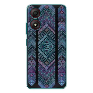 Силіконовый Чохол на ZTE Blade A34 (Крутий орнамент)