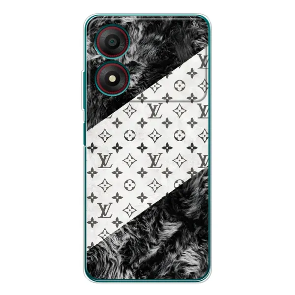 Чехол с рисунком «LV на белом» для ZTE Blade A34 Чехол с рисунком «LV на белом» для ZTE Blade A34