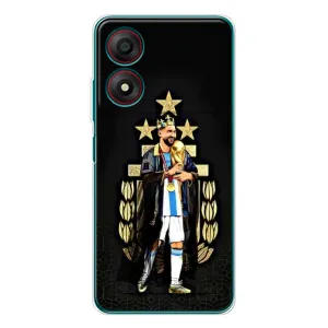 Чохли Лео Мессі Аргентина для ZTE Blade A34 (Мессі король)