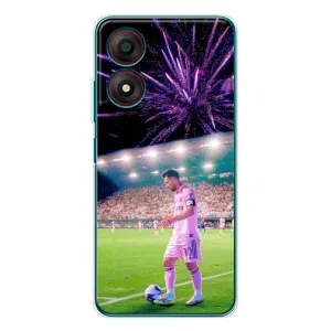 Чехлы Лео Месси в Майами на ZTE Blade A34 (Месси в Майами)