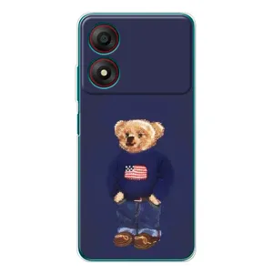 Чехлы Мишка Тедди для Блейд А34 (Мишка USA)