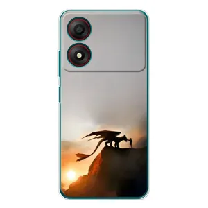 Чехол дракон Беззубик для ZTE Blade A34 (Мультиик Беззубик)