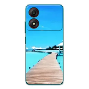 Летний Чехол на ZTE Blade A34 (Набережная)