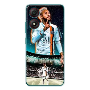 Силіконовий Чохол для ZTE Blade A34 (Неймар ПСЖ)