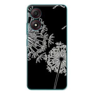 Фото - Силиконовый Чехол с одуванчиками на ZTE Blade A34
