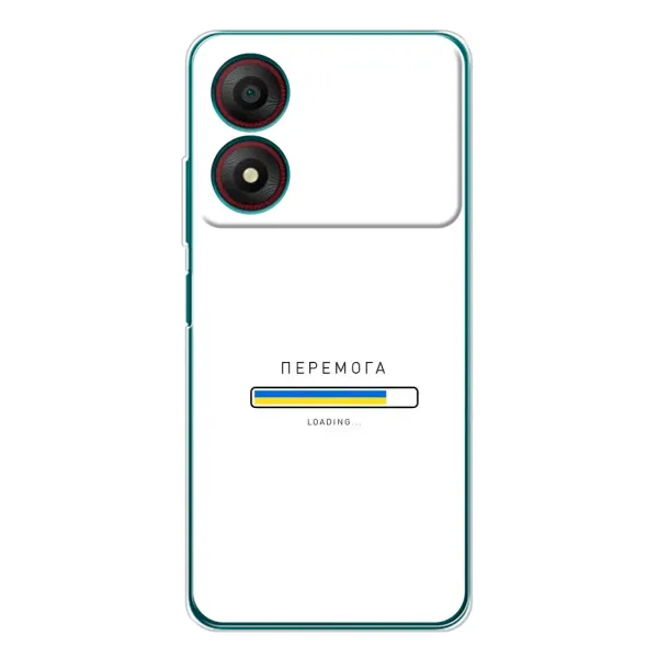 Чехол с рисунком «Перемога» для ZTE Blade A34 Чехол с рисунком «Перемога» для ZTE Blade A34