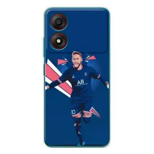 Силіконовий Чохол для ZTE Blade A34 (Святкування Неймара)