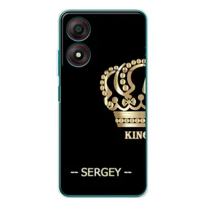 Чехлы с мужскими именами для ZTE Blade A34 (SERGEY)