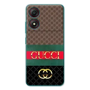 Чехлы Бренд GUCCI для ZTE Blade A34 (Стиль GUCCI)