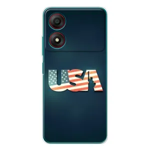 Чохол Прапор USA для ZTE Blade A34 (USA)