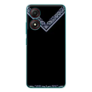 Силіконовый Чохол на ZTE Blade A34 (Комірець вишиванки)