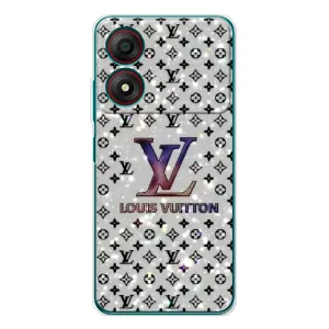 Чехол Стиль Louis Vuitton на ZTE Blade A34 (Яркий LV)