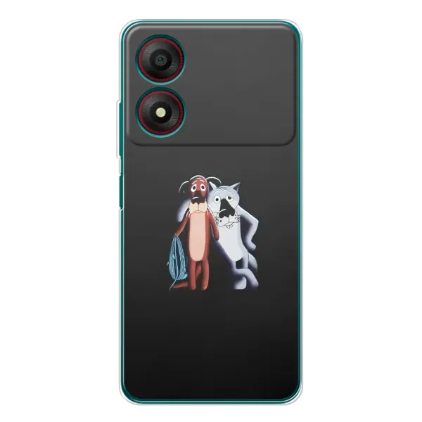 Чехол с рисунком «Шо, опять» для ZTE Blade A34