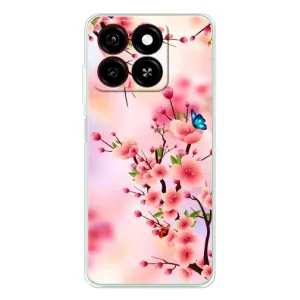 Чохол з картинкою Сакури на ZTE Blade A35 (Метелики на сакурі)
