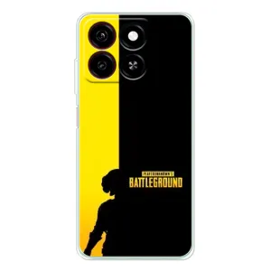 Чохол (TPU) з картинкою "Лого Пабг" на Блейд А35 (Battlegrounds)