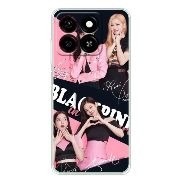 Чехол с рисунком «BLACKPINK» для ZTE Blade A35 Чехол с рисунком «BLACKPINK» для ZTE Blade A35