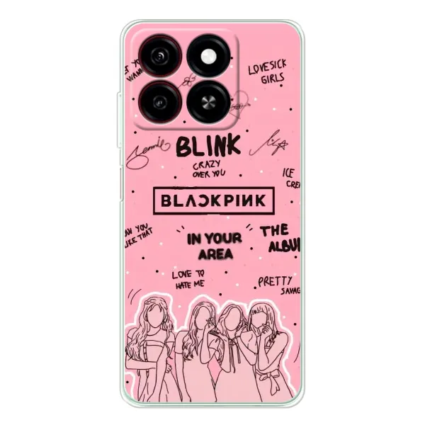 Чехол с рисунком «Blink» для ZTE Blade A35 Чехол с рисунком «Blink» для ZTE Blade A35
