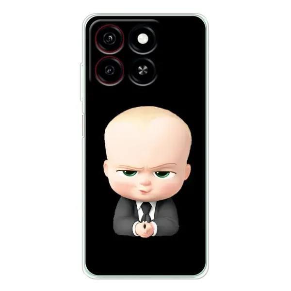 Чехол с рисунком «Бос» для ZTE Blade A35