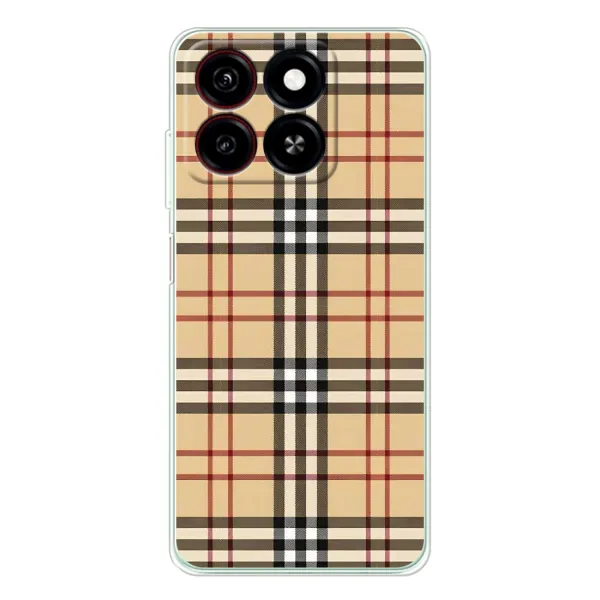Чехол с рисунком «Burberry стиль» для ZTE Blade A35 Чехол с рисунком «Burberry стиль» для ZTE Blade A35
