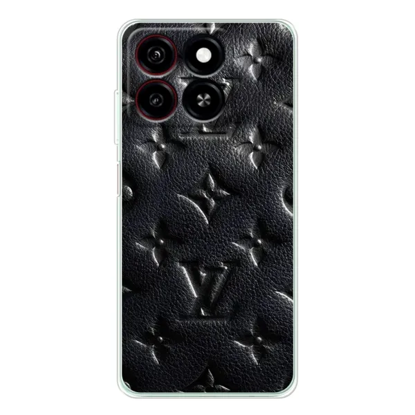 Чехол с рисунком «Черный ЛВ» для ZTE Blade A35