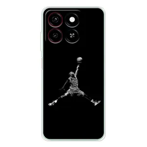 Силиконовый Чехол Nike Air Jordan на Блейд А35 (Джордан)