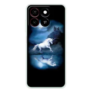 Чехол Unicorn на ZTE Blade A35 (Единорог)