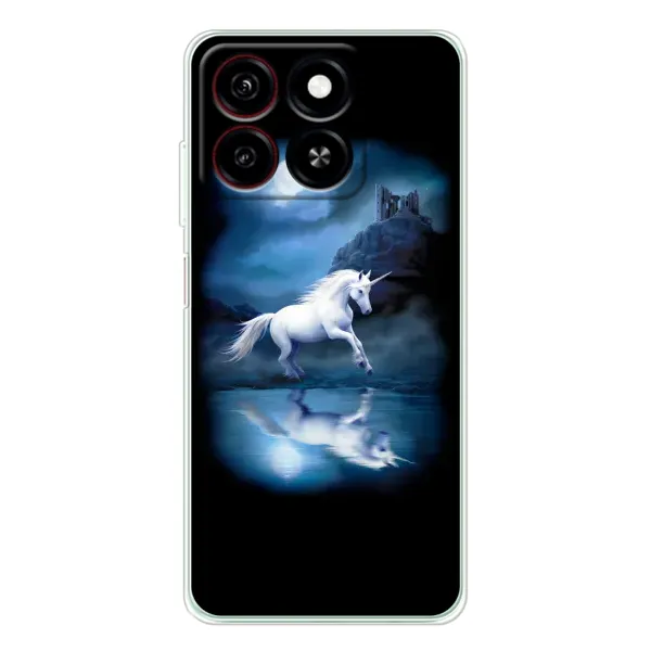 Чехол с рисунком «Единорог» для ZTE Blade A35 Чехол с рисунком «Единорог» для ZTE Blade A35