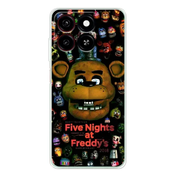 Чехол с рисунком «Freddy» для ZTE Blade A35