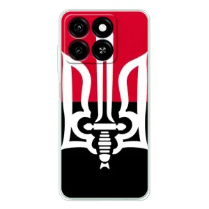 Чохли УПА (Червоно-Чорний) на ZTE Blade A35 (Герб України)