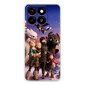 Чехол дракон Беззубик для ZTE Blade A35 (Герои дракона)