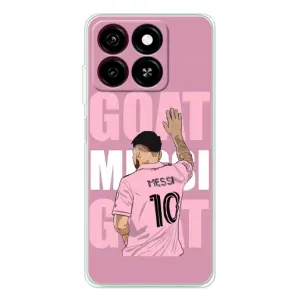 Чехлы Лео Месси в Майами на ZTE Blade A35 (GOAT MESSI)