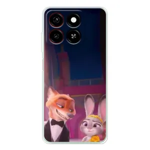 Силіконовий чохол з принтом Зоотрополіс для ZTE Blade A35 (Головні герої)