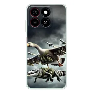 Чохол з мемами траралело тралала для ZTE Blade A35 (Гусіні і крокоділо)