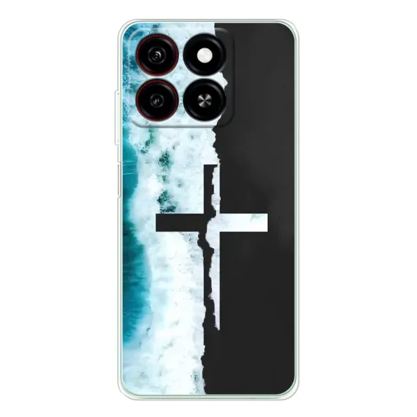 Чехол с рисунком «Хрест» для ZTE Blade A35 Чехол с рисунком «Хрест» для ZTE Blade A35