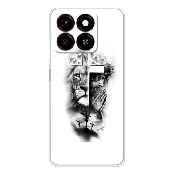 Чехол с рисунком «История Христа» для ZTE Blade A35