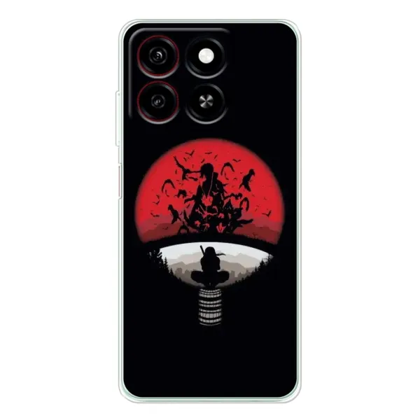 Чехол с рисунком «Итачи на черном» для ZTE Blade A35 Чехол с рисунком «Итачи на черном» для ZTE Blade A35