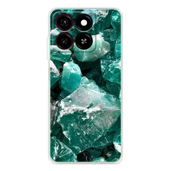 Чехол с рисунком «Изумруд» для ZTE Blade A35 Чехол с рисунком «Изумруд» для ZTE Blade A35