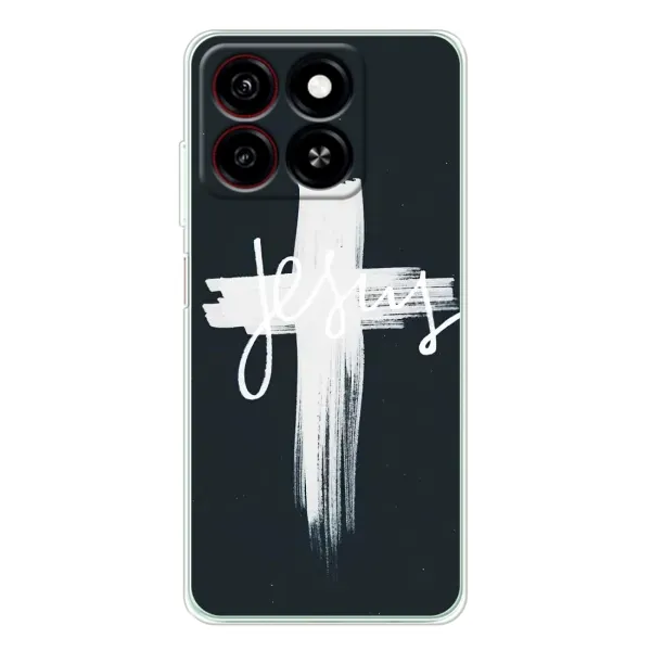 Чехол с рисунком «Jesus» для ZTE Blade A35 Чехол с рисунком «Jesus» для ZTE Blade A35