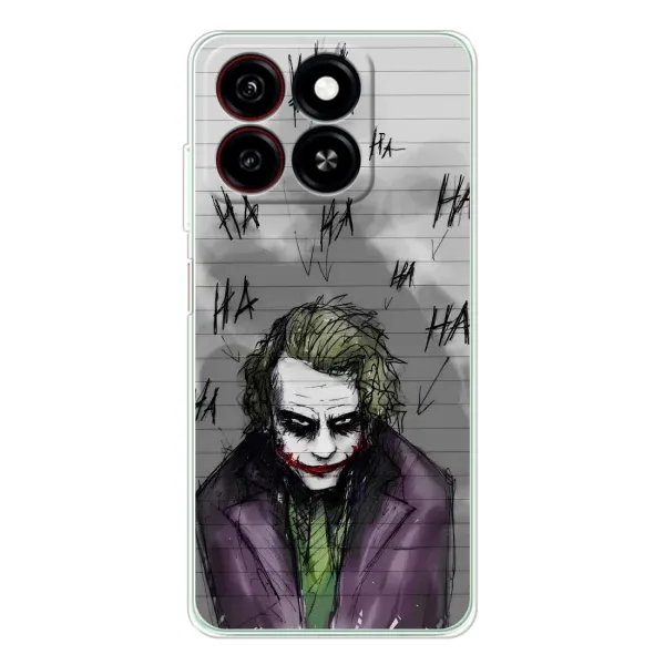 Чехол с рисунком «Joker клоун» для ZTE Blade A35 Чехол с рисунком «Joker клоун» для ZTE Blade A35