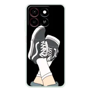 Чохол з Прикольним Принтом на ZTE Blade A35 (Кеди)