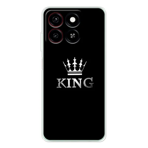 Чехол с рисунком «KING» для ZTE Blade A35 Чехол с рисунком «KING» для ZTE Blade A35