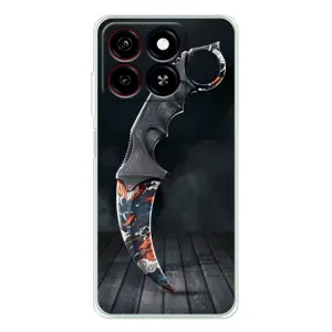 Чехол КИБЕРСПОРТ для ZTE Blade A35 (Кинжал КС ГО)