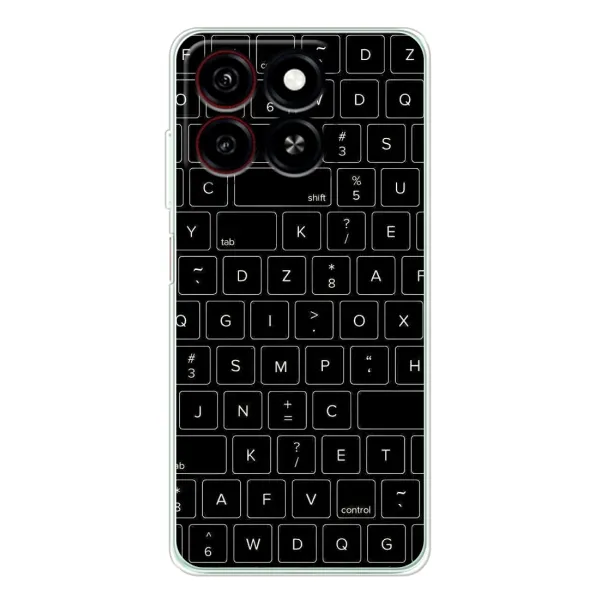 Чехол с рисунком «Клавиатура» для ZTE Blade A35 Чехол с рисунком «Клавиатура» для ZTE Blade A35