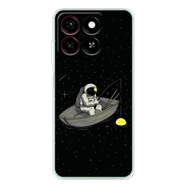 Чехол с рисунком «Космонавт на рыбалке» для ZTE Blade A35 Чехол с рисунком «Космонавт на рыбалке» для ZTE Blade A35