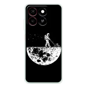 Силіконовый Чохол з принтом "Космонавти" на ZTE Blade A35 (Космонавт)