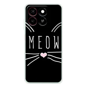 Бампер з зображенням Котиків для Блейд А35 (КОТИК MEOW)