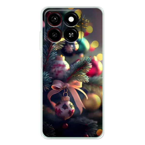 Чехол с рисунком «Красивая елочка» для ZTE Blade A35 Чехол с рисунком «Красивая елочка» для ZTE Blade A35