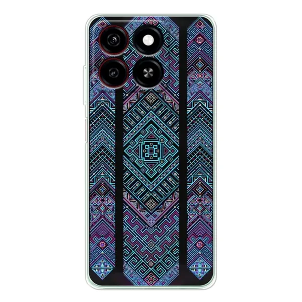 Чехол с рисунком «Крутой орнамент» для ZTE Blade A35 Чехол с рисунком «Крутой орнамент» для ZTE Blade A35