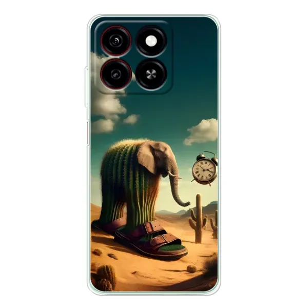 Чехол с рисунком «Лирили ларила» для ZTE Blade A35 Чехол с рисунком «Лирили ларила» для ZTE Blade A35