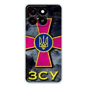 ЗСУ Чехлы (TPU) для ZTE Blade A35 (Лого ЗСУ)